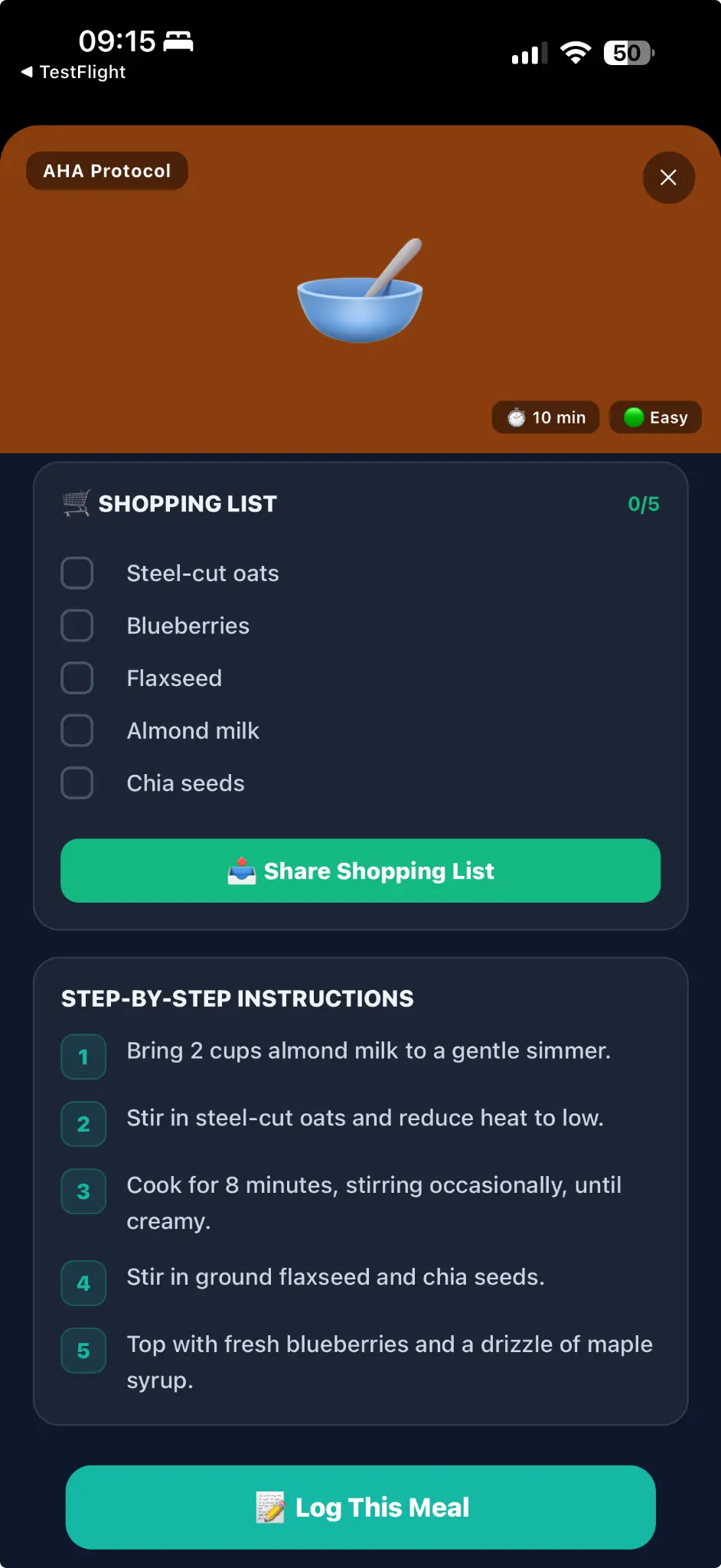 Cooking Guide